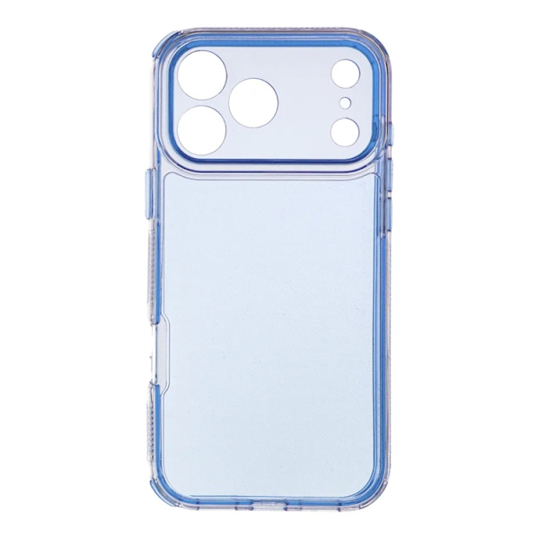 Mobilskal till iPhone 17 Pro Max Matrix Clear - Blå Blå