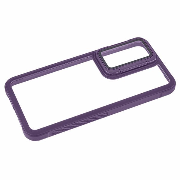 Mobilskal för Samsung Galaxy S26 Plus PC + TPU Kickstand - Lila