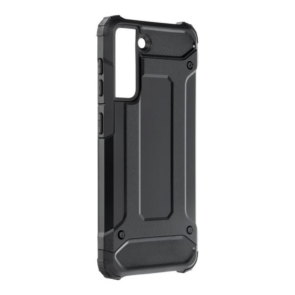 Galaxy S21 Cover Forcell Armor Hårdplast - Sort Black