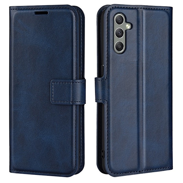 Galaxy A24 4G Plånboksfodral Folio Flip Calf - Blå Blå