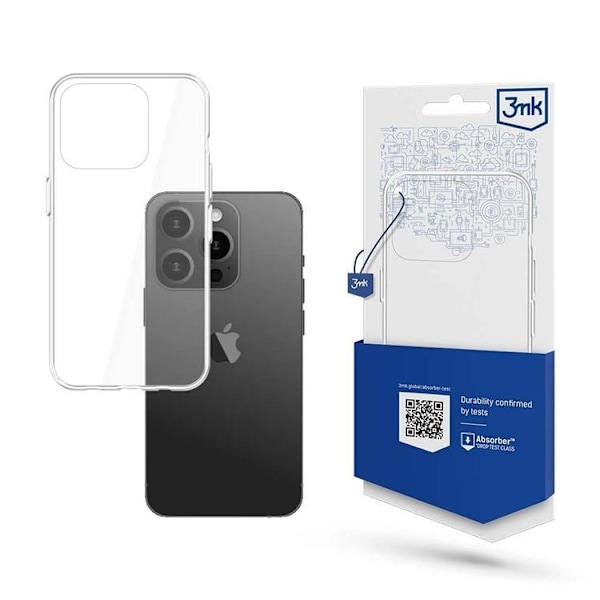 3MK Mobilskal till iPhone 15 Pro Armor - Transparent Transparent