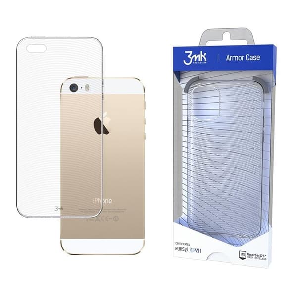 3MK Armor Skal Apple iPhone 5 / 5S / SE - Transparent Transparent