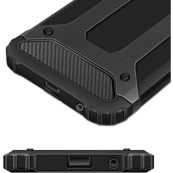 Xiaomi Redmi 9A/9AT Cover Forcell Armor Kova muovi - musta