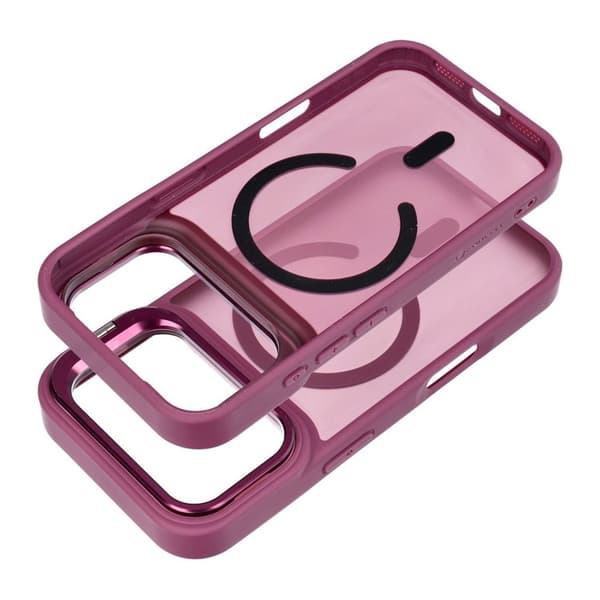 Forcell Mobilskal För iPhone 18 Pro Max/17 Pro Max Magsafe Shadow - Cherry Lila