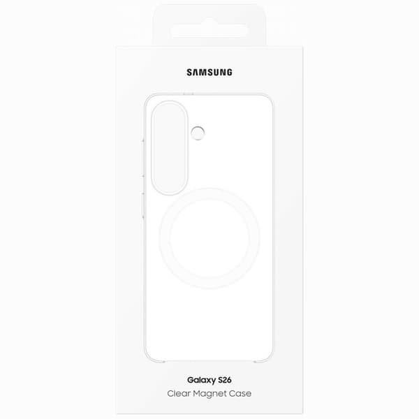 SAMSUNG Mobilskal För Galaxy S26 MagSafe Clear - Transparent Transparent