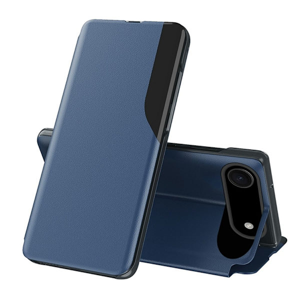 Amorus Mobilskal till iPhone Air Folio Flip Stativ PU-Läder - Blå Blå