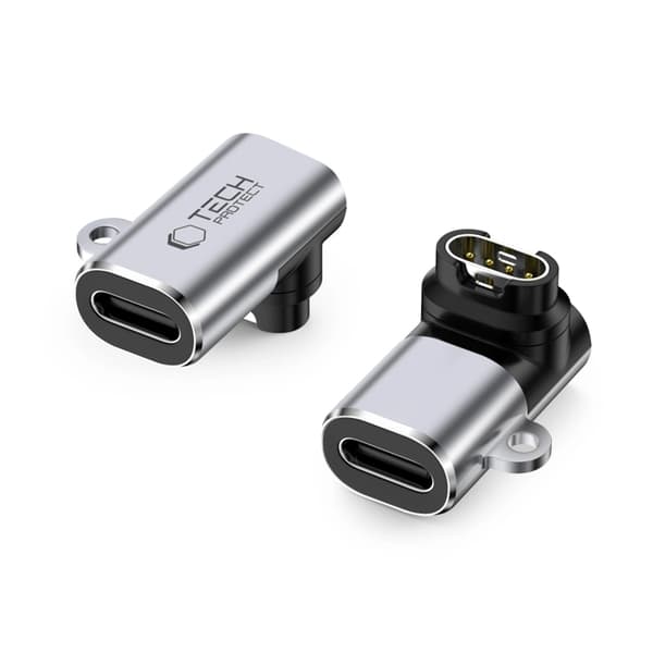 Tech-Protect Adapter USB-C Ultraboost - Grå Grå