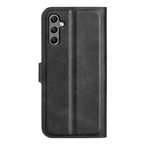 Galaxy A24 4G Pungeetui Folio Flip Calf - Sort Black