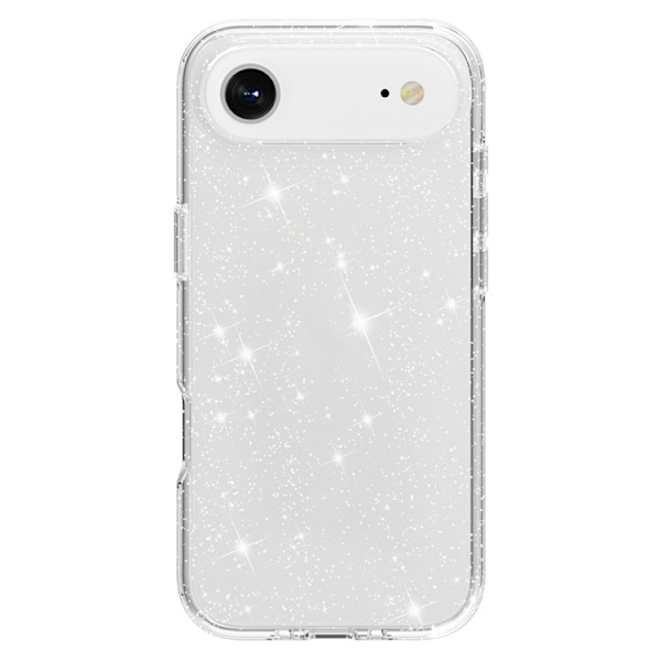 AMORUS Mobilskal till iPhone Air Shockproof - GlitterVit Vit