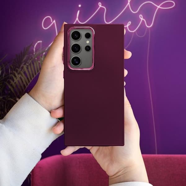 Mobilskal till Galaxy A36 5G Frame - Lila Lila