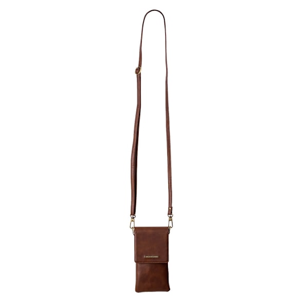 ONSALA Mobilväska med Halsrem Brun Universal 6.7" Brun