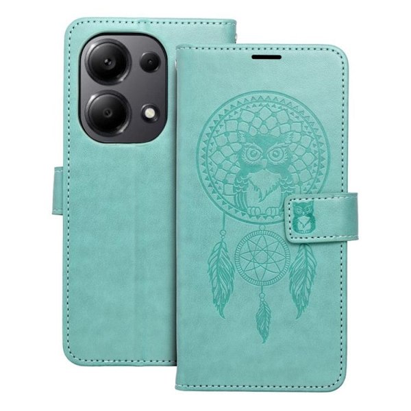 Xiaomi Redmi Note 13 Pro 4G Plånboksfodral Mezzo - Grön