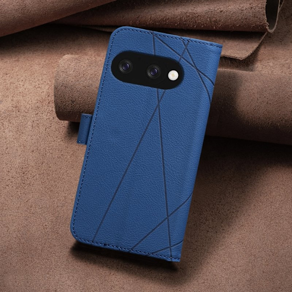 BINFEN Google Pixel 9a Plånboksfodral Konstläder - Blå