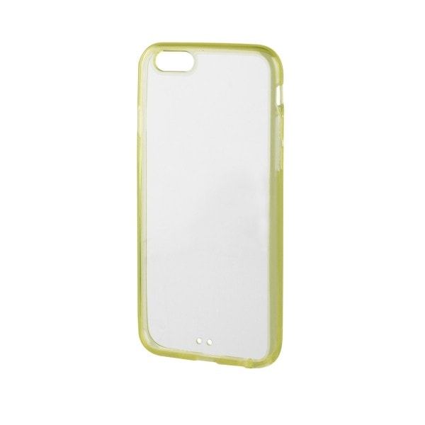 Xqisit iPlate Odet Skal till iPhone 6 / 6S  - Lime/Transparent
