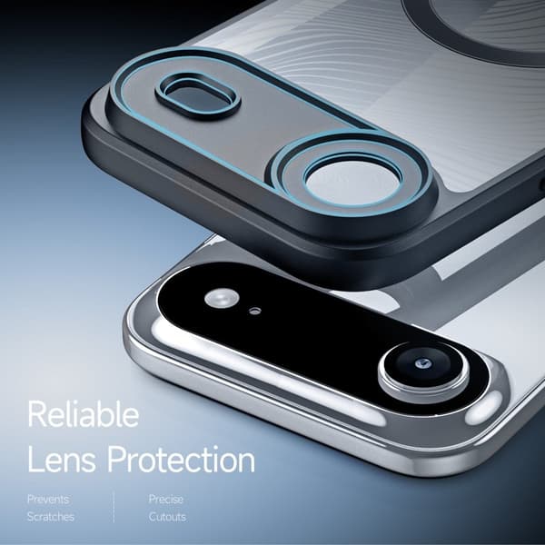 DUX DUCIS Aimo Series Mobilskal för iPhone Air - PC+TPU - Svart