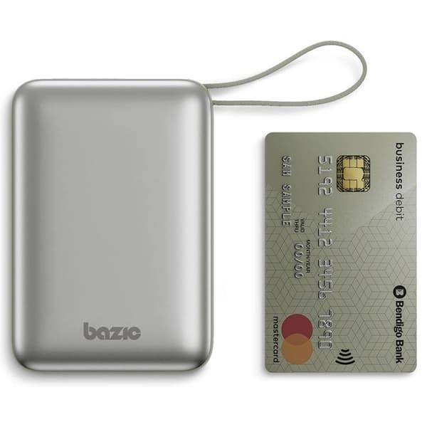 Bazic Fusion 4in1 PowerBank 20000mAh USB-C/Lightning - Grå Grå