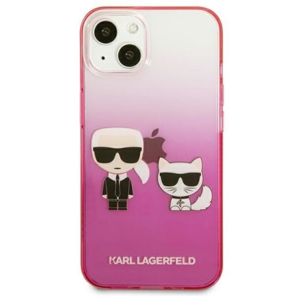 Karl Lagerfeld iPhone 13 mini Cover Gradient Ikonik Karl & Choupe