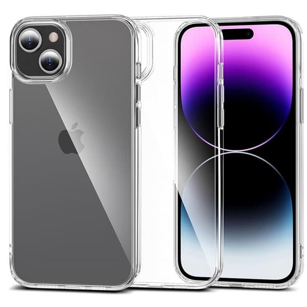 Tech-Protect iPhone 15 Mobilskal Flexair Hybrid Transparent
