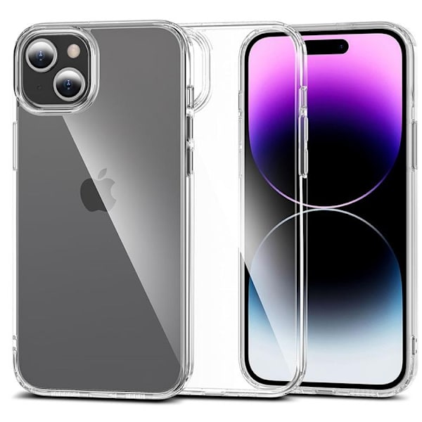 Tech-Protect Mobilskal till iPhone 15 Flexair Hybrid Transparent