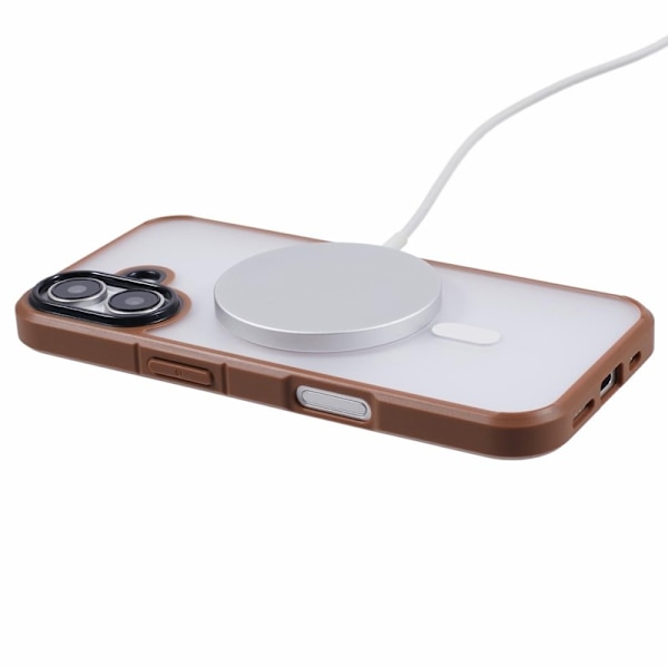 X-LEVEL Mobilskal till iPhone 16 Plus MagSafe PC+TPU Guld