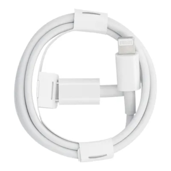 USB-C till Lightning kabel 1m - Vit Vit