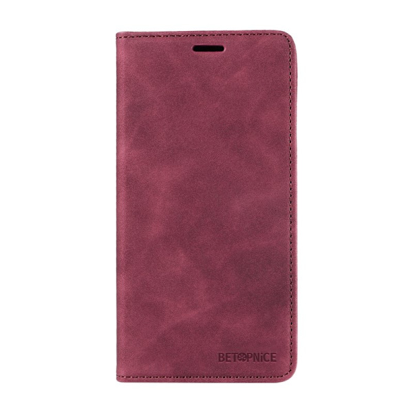 BETOPNICE iPhone 17 Pro Plånboksfodral Konstläder - Röd Röd