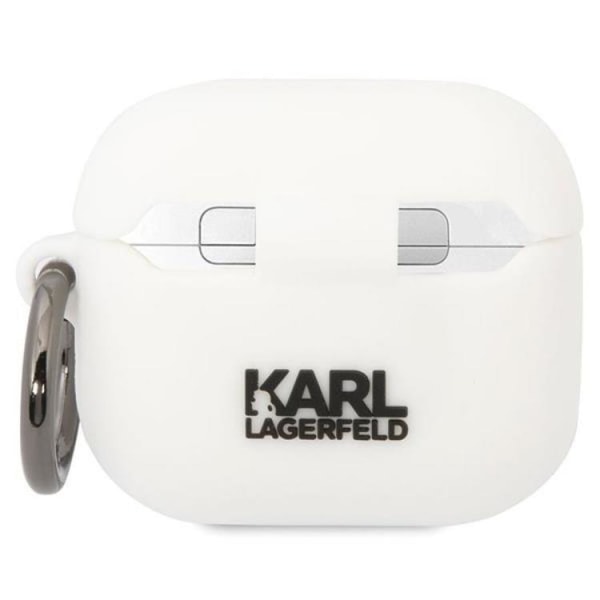 KARL LAGERFELD AirPods 3 Shell Silikone Karl & Choupette - Hvid