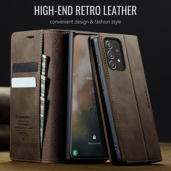CASEME 033 Mobilskal för Samsung Galaxy A52s 5G - Kaffe