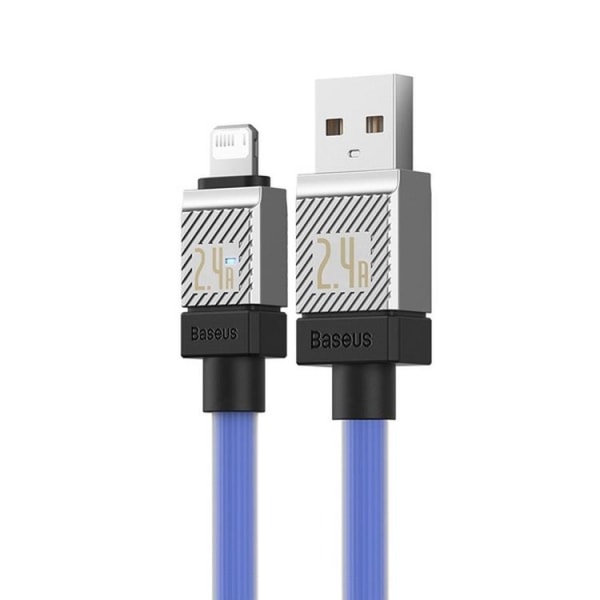 Baseus USB-A til Lightning Kabel 2m CoolPlay - Blå