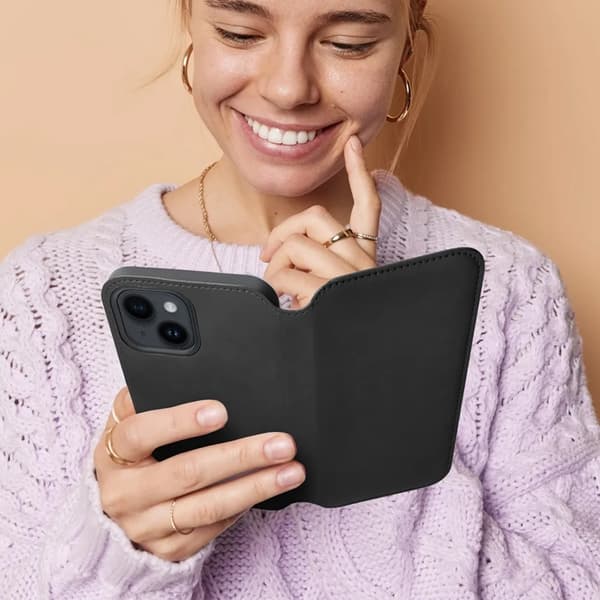 Xiaomi Redmi Note 14 5G Plånboksfodral Dual Pocket - Svart Svart