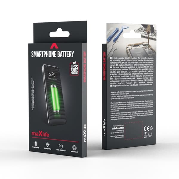 Maxlife iPhone XS Max Batteri 3174mAh