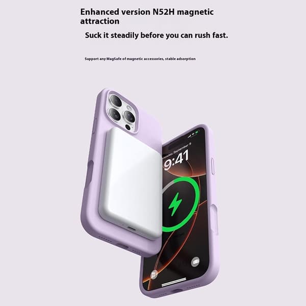 Mobilskal till iPhone 16 Pro Max MagSafe Liquid Silikon Microfiber - Svart Svart