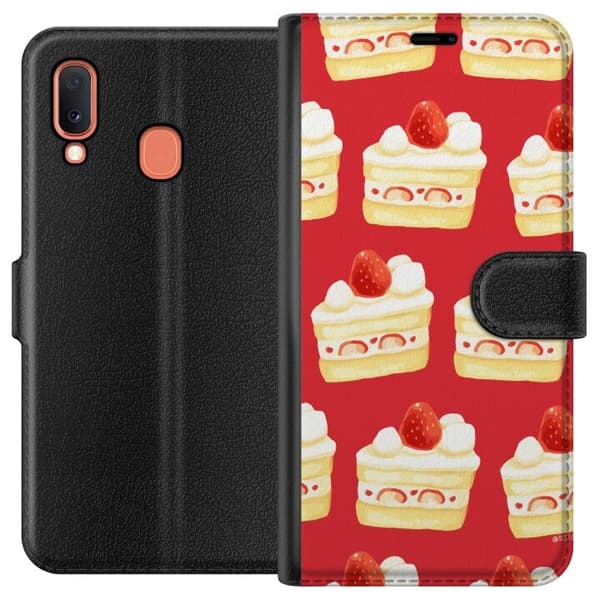 Pung etui til Samsung Galaxy A20e med Kage