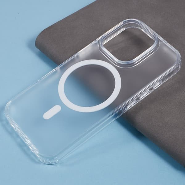 X-LEVEL Mobilskal till iPhone 16 Pro MagSafe PC+TPU Transparent