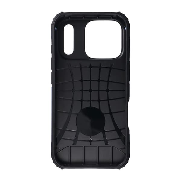 Mobilskal För iPhone 18 Pro Max/17 Pro Max Armor (Low Kamera Edge) - Svart Svart