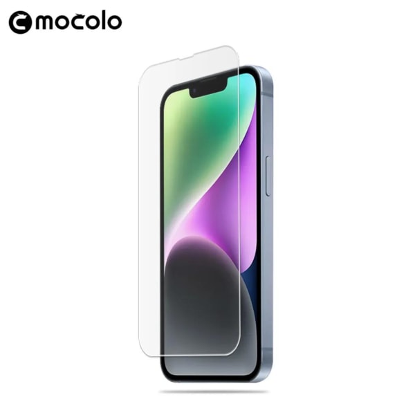 Mocolo iPhone 15 Plus skærmbeskytter i hærdet glas 2.5D