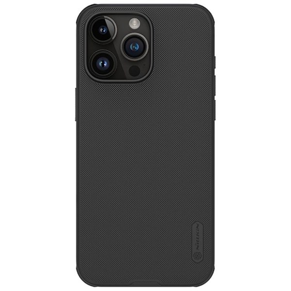 Nillkin iPhone 15 Pro Mobilskal Super Frosted Shield Pro Svart