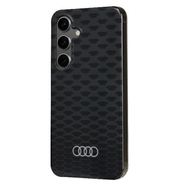 Audi Mobilskal till Galaxy S24 Magsafe Stitching Pattern - Svart