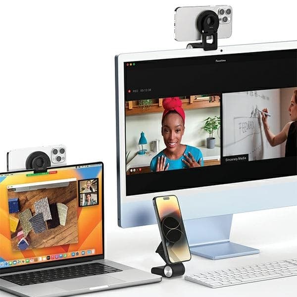 Sodi 3in1 MagSafe Mobil Stativ för iMac - Vit Vit