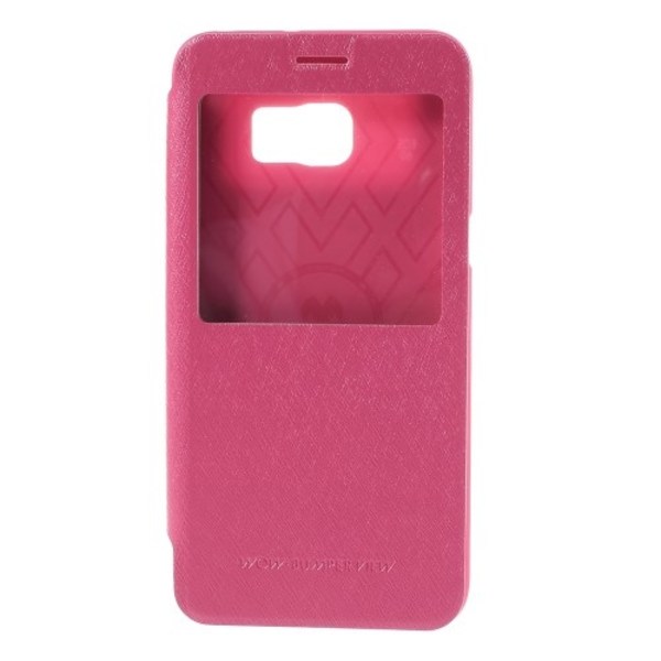 Mercury Wow Bumper fodral till Samsung Galaxy S6 Edge+ (Rosa) Rosa