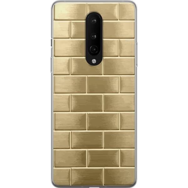 Mobilcover til OnePlus 8 med Gyldne Mursten