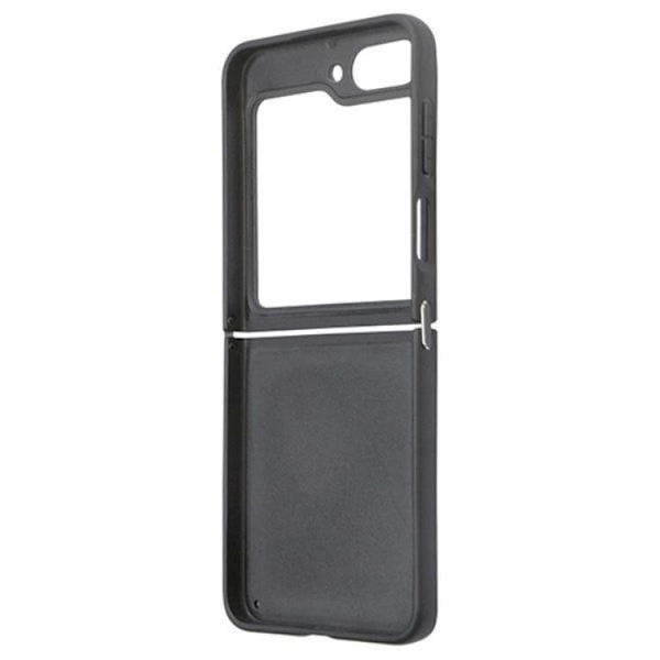 Guess Galaxy Z Flip 5 Mobilskal Glitter Script - Svart Svart