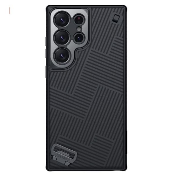 Nillkin Galaxy S23 Ultra Skal Stripe Handrem - Svart Svart