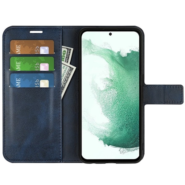 Galaxy S23 Plus Plånboksfodral Folio Flip - Blå