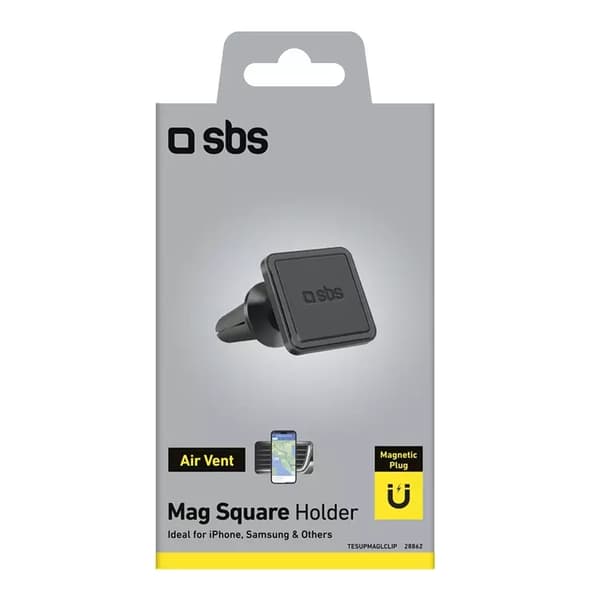 SBS Magnetisk Smartphone-Holder - Sort Svart