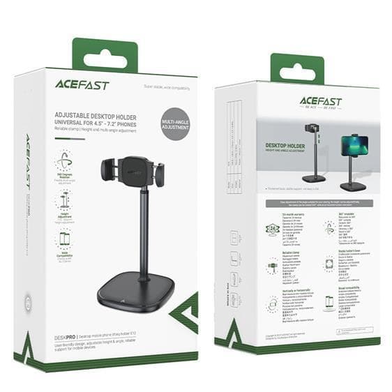 Acefast Mobilhållare Teloscopic- Svart Svart