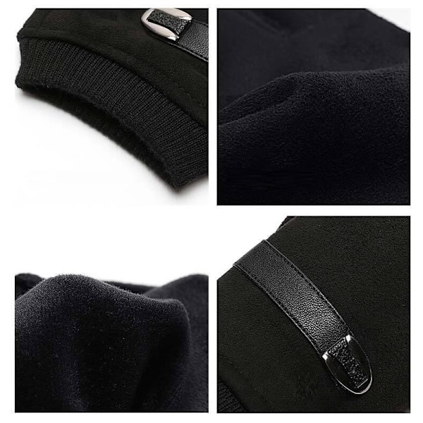 Suede Touchvantar / Handskar - Medium - Grå grå