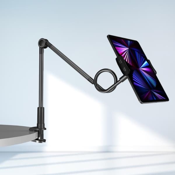 Wozinsky Long Flexibel Telefon Och Surfplatta Hållare - Svart