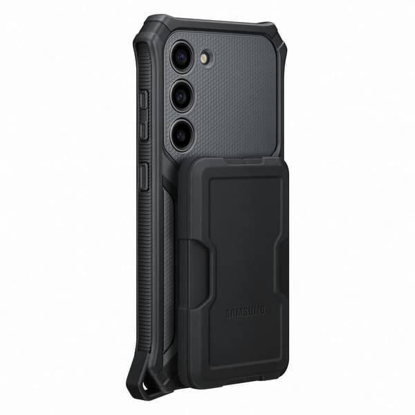 Samsung Galaxy S23 Plus Skal Rugged Gadget - Grå Grå