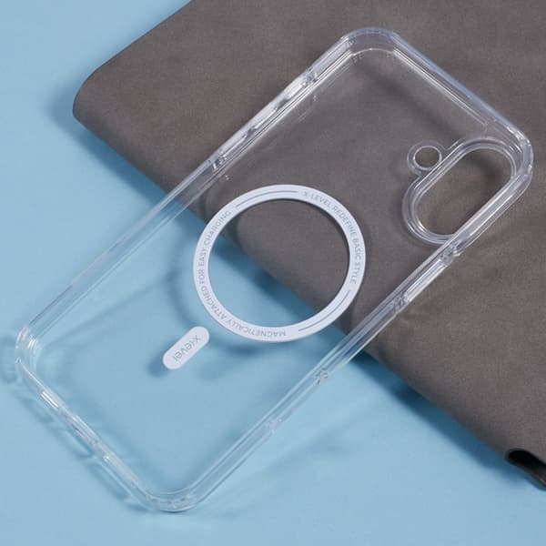 X-LEVEL Crystal Clear Mobilskal till iPhone 16 TPU+PC Transparent